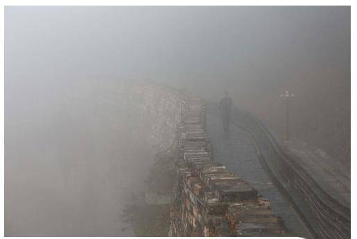 第14名：中国石家庄，PM2.5浓度为121 µg/m3。