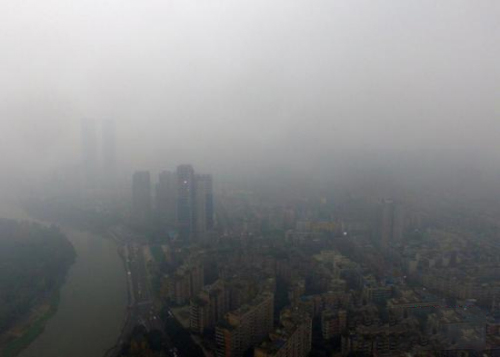 四川盆地空气污染——区域性污染